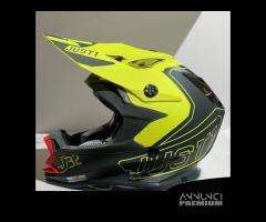 Casco J32 KIDS Vertigo Grey/Red/Fluo Yellow