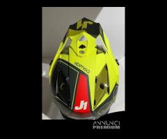 Casco J32 KIDS Vertigo Grey/Red/Fluo Yellow