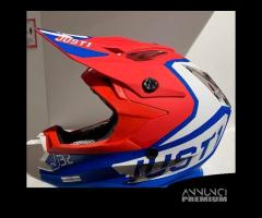 Casco J32 KIDS Vertigo Blue/Bianco/Rosso