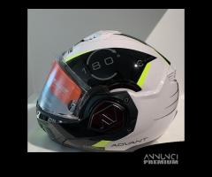 Casco modulare LS2 FF906 Advant Codex Bianco/Nero