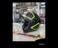 KAPPA CASCO KV40 HAWAII SHAPES- NERO GRIGIO GIALLO