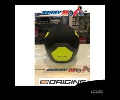 Casco Moto Jet Origine ALPHA V5 Giallo Fluo Nero - 3