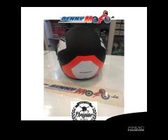 Casco Moto Jet Origine ALPHA V5 Rosso Bianco Nero - 2