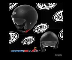 Casco jet Premier ROCKER VISOR U9BM