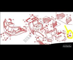 CAPELLO DEFLETTORE SX E DX HONDA GL 1500 - 4