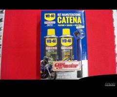 Kit manutenzione catena moto wd 40 - 1