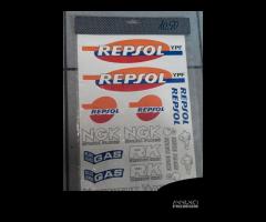 kit  adesivi pretagliati : Repsol , Race , GO - 2