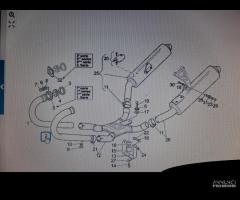 GU01120933 tubo collettore scarico sinistro V11