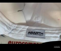 6002350108 Abarth Cappello Baseball Bianco Rosso N - 6