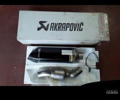 Akrapovic omologato rsv4 1000 E3 carbonio