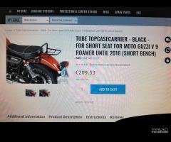 Portapacchi Moto Guzzi V9 Roamer Hepco & Becker