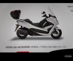 SR1123 portapacchi Givi Honda Forza 300