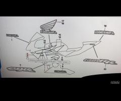 Striscia carena Honda CBR 600 RR 64595MEED10ZA
