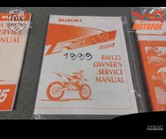 MANUALE USO E MANUTENZIONE SUZUKI RM 250 125 nuovo