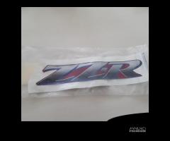 Adesivo emblema kawasaki zzr 600 90/92 rossa