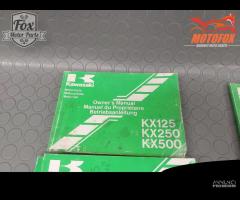 MANUALE USO E MANUTENZIONE KAWASAKI KX 125 250 500 - 2