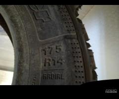 N'2 gomme ricoperte 175/80r14 chiodabili