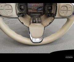 Volante fiat 500 2020 colore beige con comandi