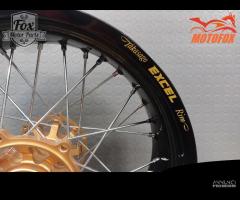 RUOTA MOTARD YAMAHA 17X5 5.5 LAMA EXCEL MOZZO CHT