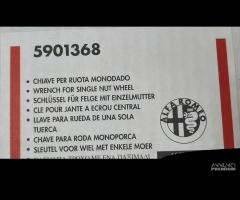 Cerchi in lega alfa romeo 147 monodato diam. 17 - 16