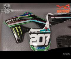 KIT PLASTICHE KAWASAKI KXF 2013/2016  GRAFICHE