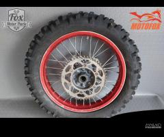 COPPIA RUOTE HONDA ENDURO CR CRF 21-18 FINO 2012 - 6