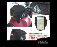 BORSA SERBATOIO MOTO TRIUMPH MAGNETICA 457 21/30LT