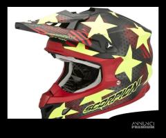 CASCO MOTO CROSS SCORPION VX15 MASCHERA A SPECCHIO