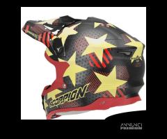 CASCO MOTO CROSS SCORPION VX15 MASCHERA A SPECCHIO