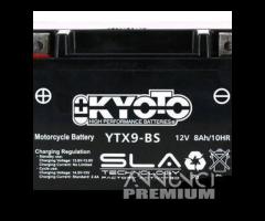 BATTERIA KYOTO YTX9-BS 12V 8AH AGM CCA 120 BENELLI