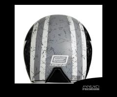 CASCO JET MOTO CAFE RACER CUSTOM ORIGINE OPACO