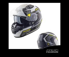 CASCO INTEGRALE NOS NS7F FIBRA VETRO +VISIERA ORO