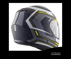 CASCO INTEGRALE NOS NS7F FIBRA VETRO +VISIERA ORO