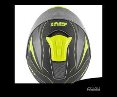 CASCO MODULARE GIVI X21 GIALLO DOPPIA VISIERA