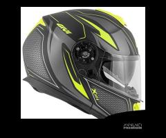 CASCO MODULARE GIVI X21 GIALLO DOPPIA VISIERA