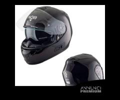 CASCO INTEGRALE MOTO NOS NS7F NERO FIBRA DI VETRO