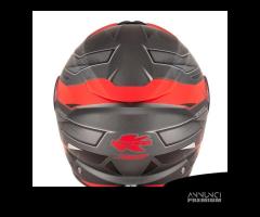 CASCO MODULARE KAPPA KV32 ROSSO P/J DOPPIA VISIERA