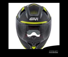 CASCO INTEGRALE MOTO GIVI 50.6 FOLLOW GIALLO OPACO