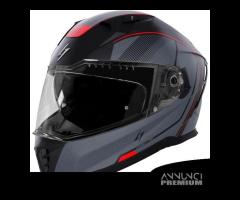 CASCO INTEGRALE MOTO STORMER BLASTER ROSSO OPACO