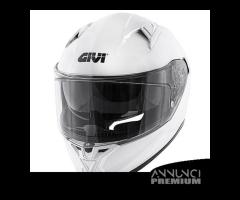 CASCO INTEGRALE MOTO GIVI 50.6 STOCCARDA BIANCO