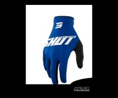 GUANTO MOTO CROSS ENDURO OFF ROAD SHOT BURST BLU