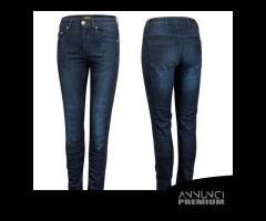 PANTALONE JEANS MOTO MOORE DONNA KEVLAR PROTEZIONI