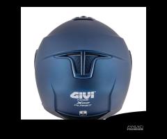 CASCO JET MOTO GIVI X22 BLU OPACO DOPPIA VISIERA