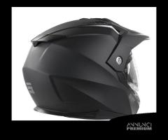 CASCO INTEGRALE MOTO ENDURO ADVENTURE S-LINE NERO