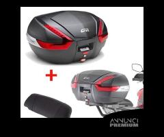 BAULETTO GIVI V47NN MONOKEY 47LT + SCHIENALINO