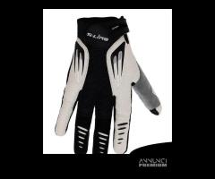 GUANTO MOTO CROSS ENDURO FUORISTRADA PILOT BIANCO