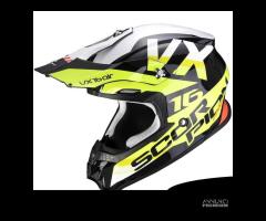 CASCO MOTO CROSS ENDURO OFF ROAD SCORPION VX16 AIR