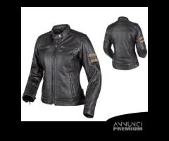 GIACCA PELLE MOTO VINTAGE LEGEND DONNA PROTEZIONI