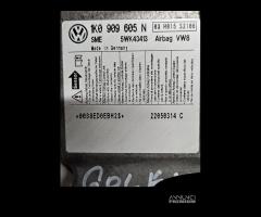 SENSORE AIRBAG GOLF V CODICE: 1K0909605N; 5WK43413 - 2