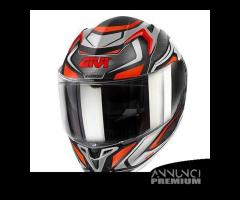 CASCO INTEGRALE MOTO GIVI 50.9 ATOMIC+VISIERA FUME